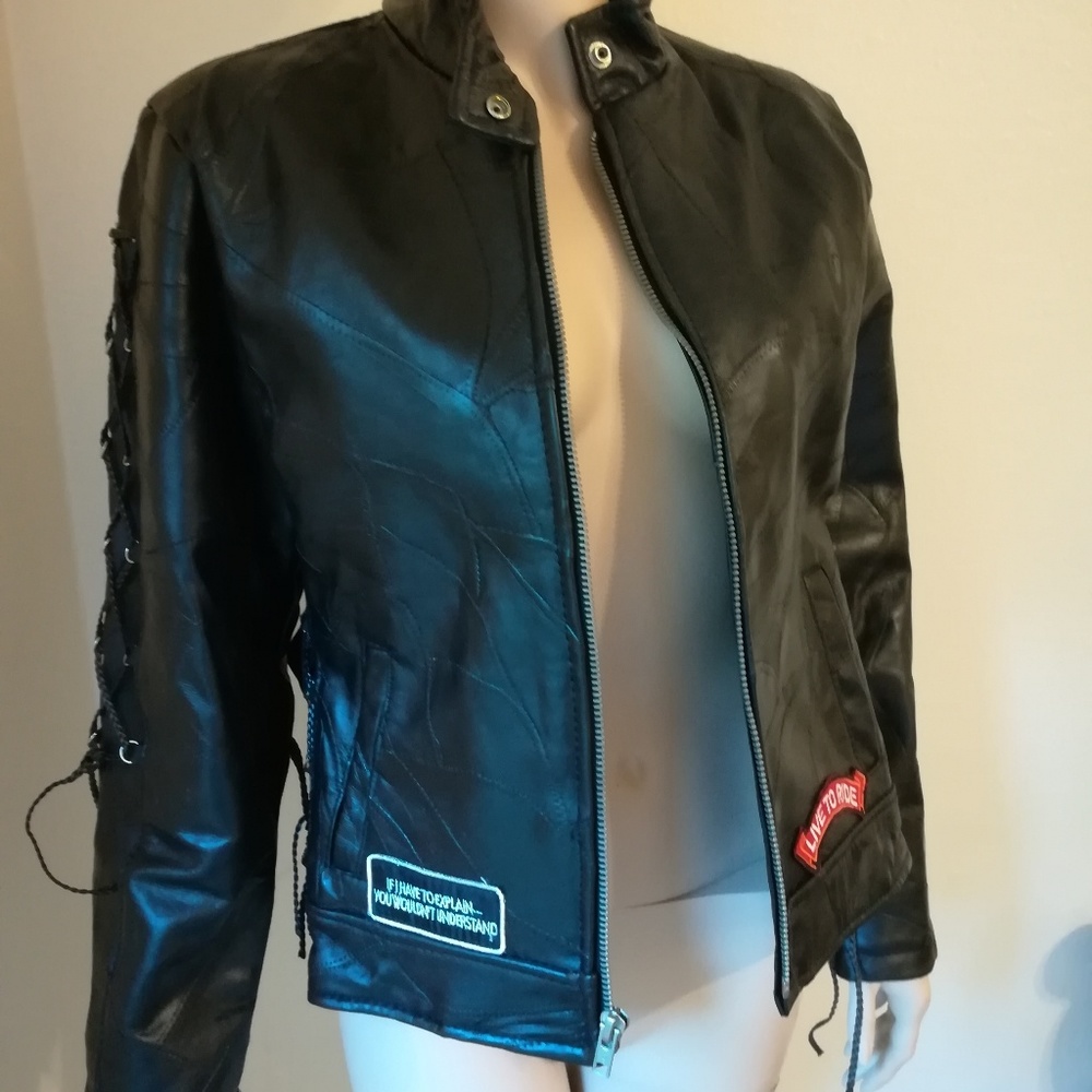 Leather Motorcycle Jacket